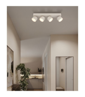 Rae Ceiling Spotlight Bar Matt Sand 4x LED 3000K-2