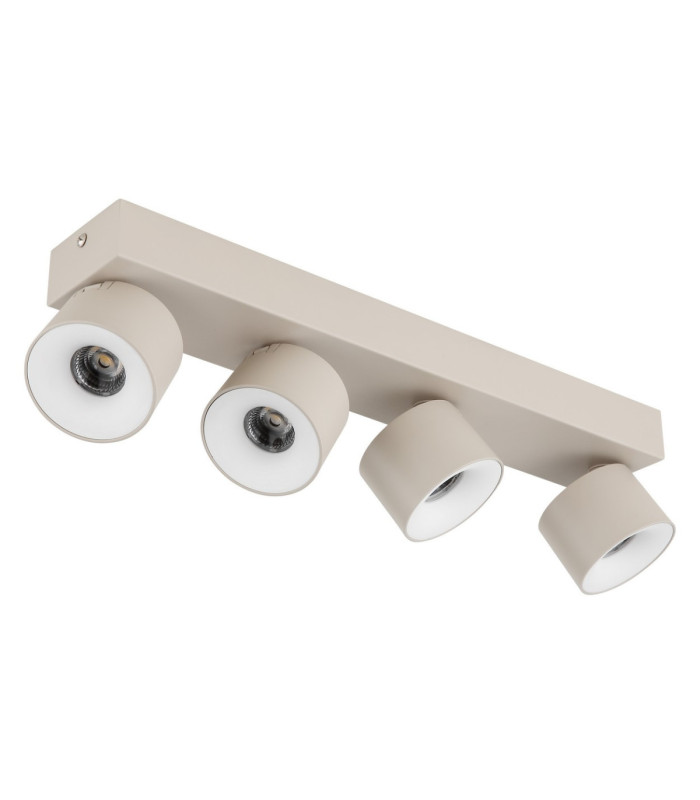 Rae Ceiling Spotlight Bar Matt Sand 4x LED 3000K-3