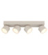 Rae Ceiling Spotlight Bar Matt Sand 4x LED 3000K-4