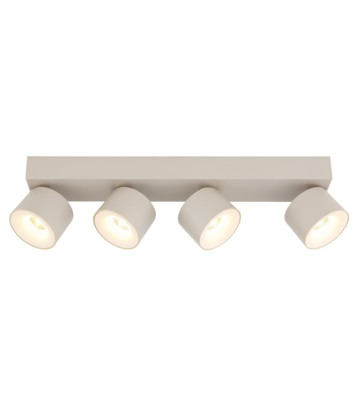Rae Ceiling Spotlight Bar Matt Sand 4x LED 3000K-4