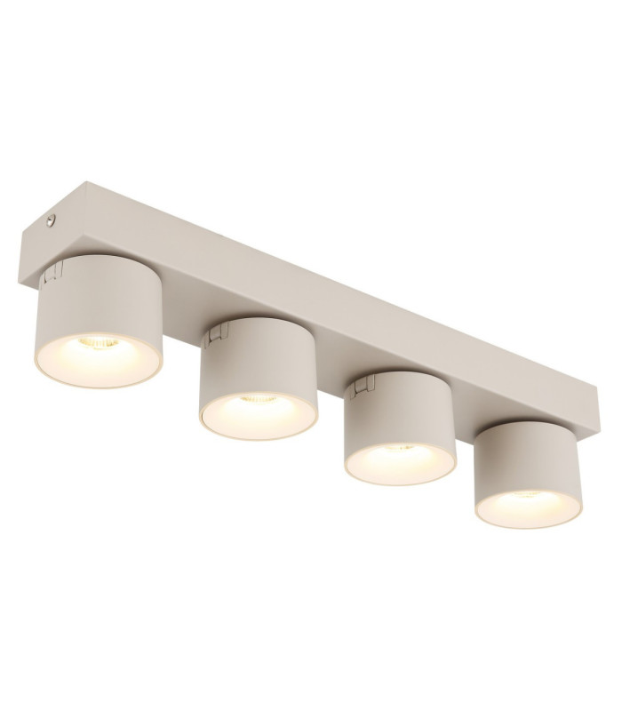 Rae Ceiling Spotlight Bar Matt Sand 4x LED 3000K-7