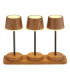 Dawson Table Lamp Dark Wood RGBW LED 3000K IP54