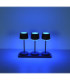 Dawson Table Lamp Dark Wood RGBW LED 3000K IP54