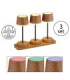 Dawson Table Lamp Dark Wood RGBW LED 3000K IP54