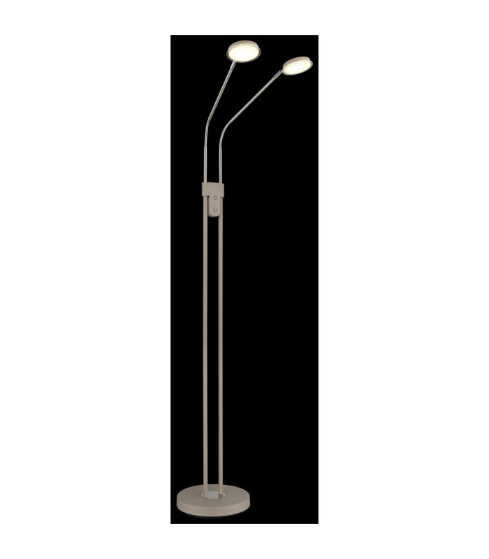 Silvio Multi Arm Floor Lamp Matt Sand 2x LED 2700/3350/4000K-5
