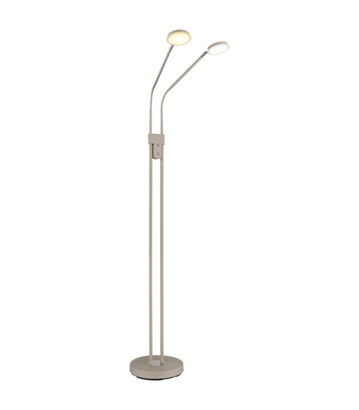 Silvio Multi Arm Floor Lamp Matt Sand 2x LED 2700/3350/4000K-9