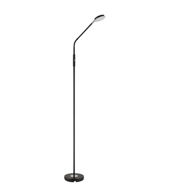 Silvio Task Floor Lamp Matt Black LED 2700/3350/4000K-3