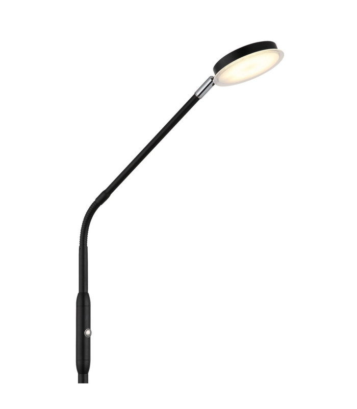 Silvio Task Floor Lamp Matt Black LED 2700/3350/4000K-4