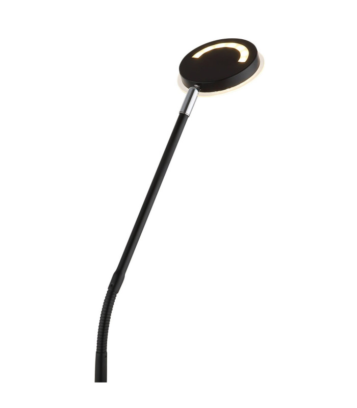 Silvio Task Floor Lamp Matt Black LED 2700/3350/4000K-5