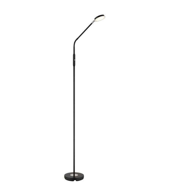 Silvio Task Floor Lamp Matt Black LED 2700/3350/4000K-8