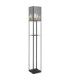 Tabitha Floor Lamp Matt Black E27-1