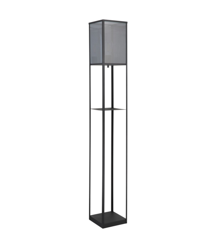 Tabitha Floor Lamp Matt Black E27-3