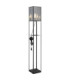 Tabitha Floor Lamp Matt Black E27-8