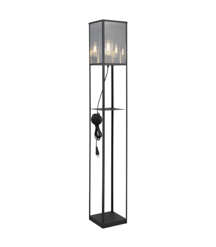 Tabitha Floor Lamp Matt Black E27-8
