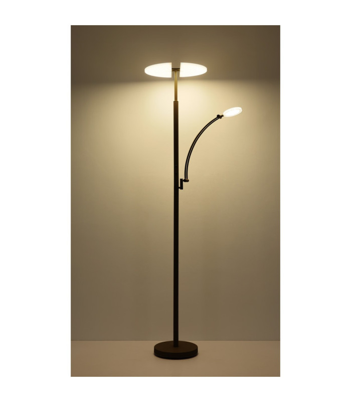 Tirana Floor Lamp Matt Black LED 2700/6000K-12
