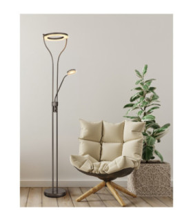 Ebro Mother & Child Lamp Matt Coffee LED 3000K-2