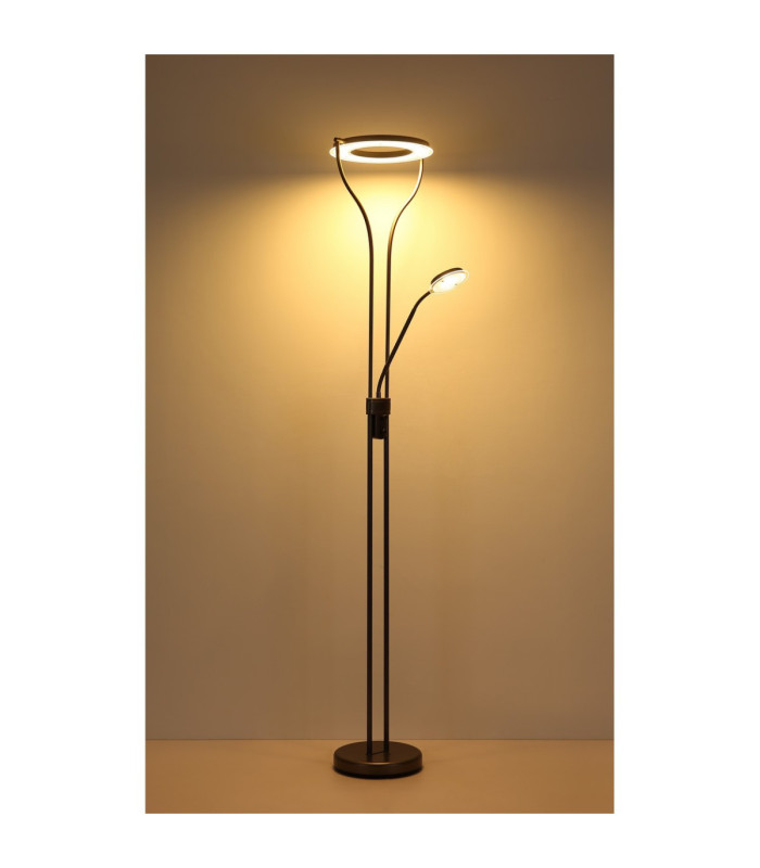 Ebro Mother & Child Lamp Matt Coffee LED 3000K-10