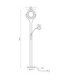 Ebro Mother & Child Lamp Matt Coffee LED 3000K-13