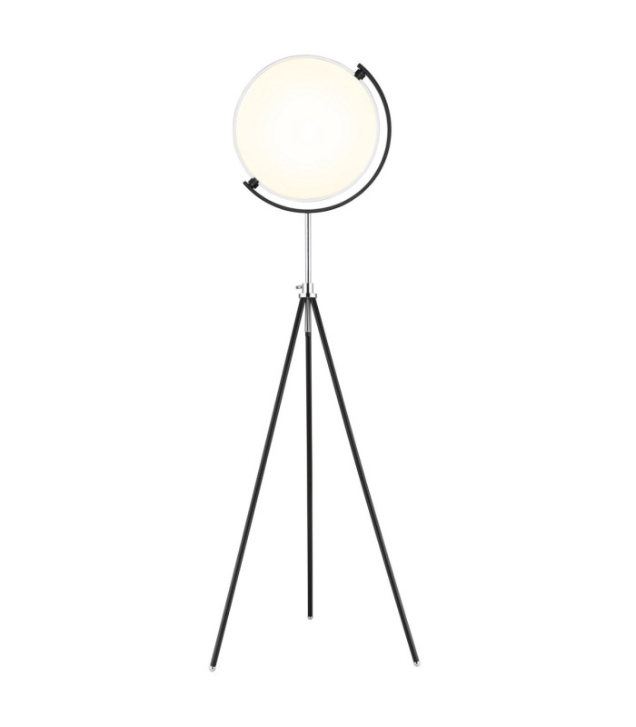 Miro Tripod Floor Lamp Matt Black LED 2700/6500K-4