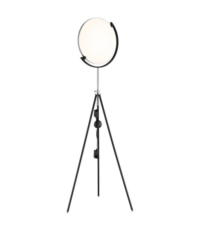 Miro Tripod Floor Lamp Matt Black LED 2700/6500K-8