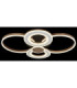 Mara Semi Flush Ceiling Light Matt Black LED 2700/6000K-4
