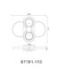 Mara Semi Flush Ceiling Light Matt Black LED 2700/6000K-5