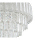 Crystalia 50cm Ceiling Light Chrome LED 2700/6000K-4