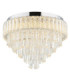 Crystalia 50cm Ceiling Light Chrome LED 2700/6000K-9