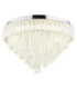 Crystalia 60cm Ceiling Light Chrome LED 2700/6000K-1