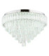 Crystalia 60cm Ceiling Light Chrome LED 2700/6000K-5