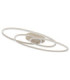 Spira Semi Flush Ceiling Light Matt White LED 3000K-2