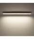 Hayden Semi Flush Ceiling Light Matt Black LED 2700/6500K-8