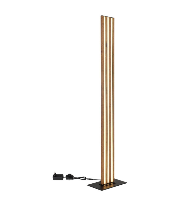 Hayden LED Integrated Floor Lamp Matt Black LED 3000K-5