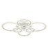 Salinas Semi Flush Ceiling Light Chrome LED 2700/4000/6000K-1