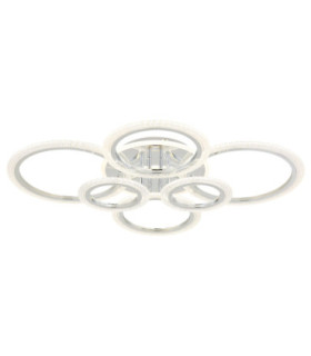 Salinas Semi Flush Ceiling Light Chrome LED 2700/4000/6000K-1