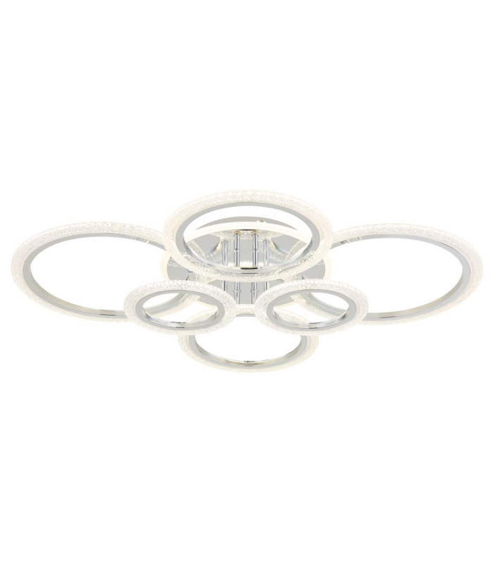Salinas Semi Flush Ceiling Light Chrome LED 2700/4000/6000K-1