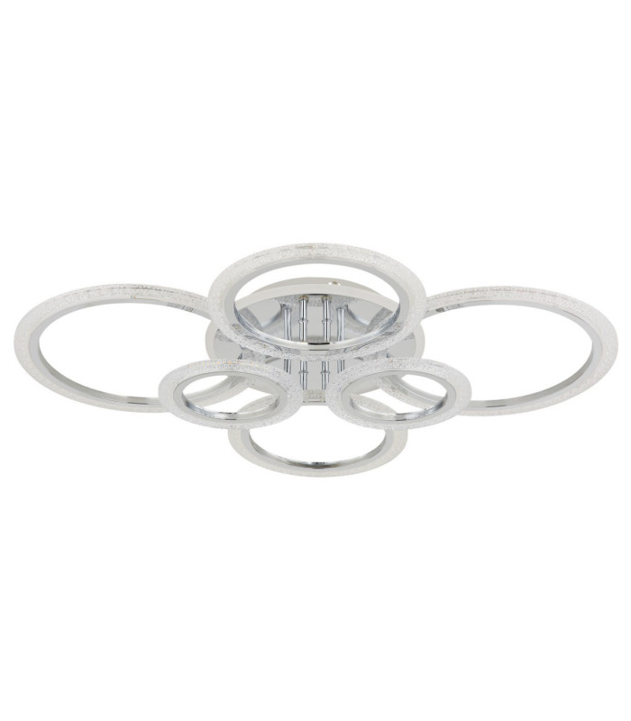 Salinas Semi Flush Ceiling Light Chrome LED 2700/4000/6000K-3