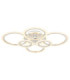 Salinas Semi Flush Ceiling Light Chrome LED 2700/4000/6000K-6