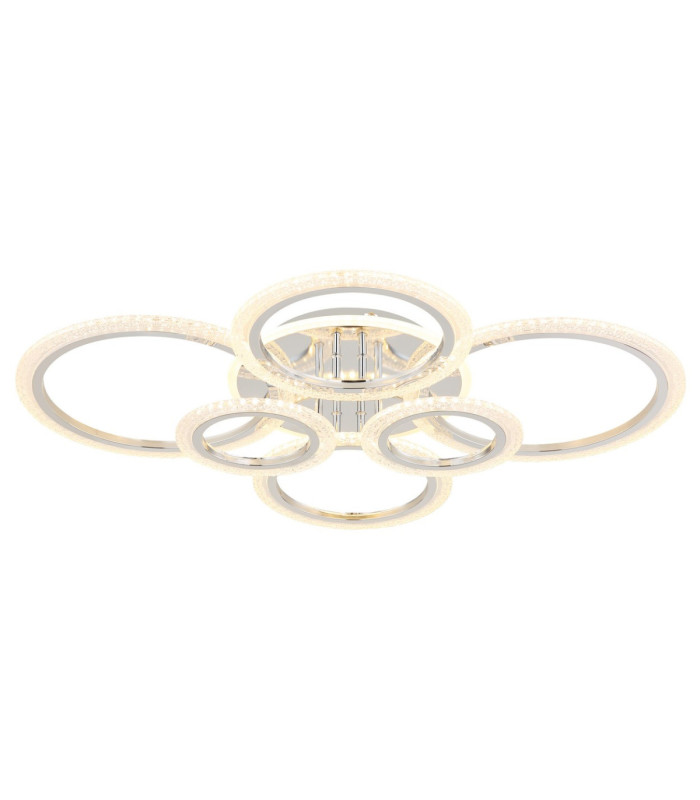 Salinas Semi Flush Ceiling Light Chrome LED 2700/4000/6000K-6