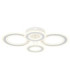 Anthony Semi Flush Ceiling Light Matt White LED 3000/4200/6500K-1