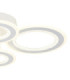Anthony Semi Flush Ceiling Light Matt White LED 3000/4200/6500K-5