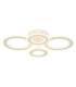 Anthony Semi Flush Ceiling Light Matt White LED 3000/4200/6500K-7