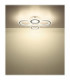 Anthony Semi Flush Ceiling Light Matt White LED 3000/4200/6500K-9