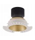 LED Recessed Tiltable Downlight, Gold Trimless, 60 deg. Beam Angle, 760lm, 3000K, IP20, DRIVER NOT INC. - 9