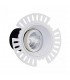 LED Recessed Tiltable Downlight, White Trimless, 60 deg. Beam Angle, 760lm, 3000K, IP20, DRIVER NOT INC. - 2