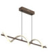 Spiro Pendant Ceiling Light Matt Coffee LED 3000K-1