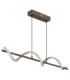 Spiro Pendant Ceiling Light Matt Coffee LED 3000K-3