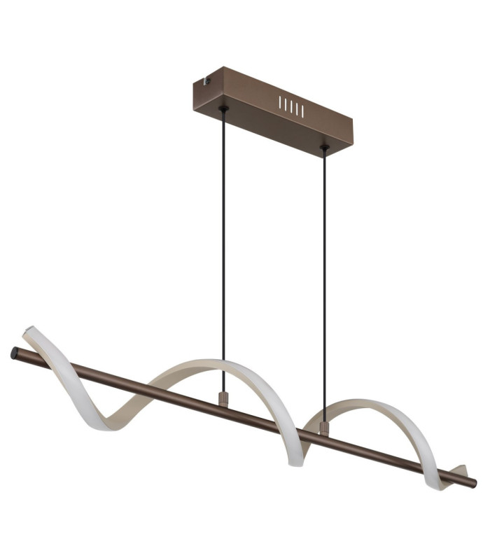 Spiro Pendant Ceiling Light Matt Coffee LED 3000K-3