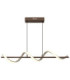 Spiro Pendant Ceiling Light Matt Coffee LED 3000K-4