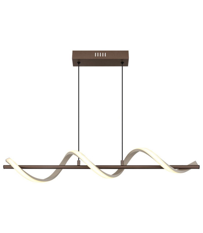 Spiro Pendant Ceiling Light Matt Coffee LED 3000K-4